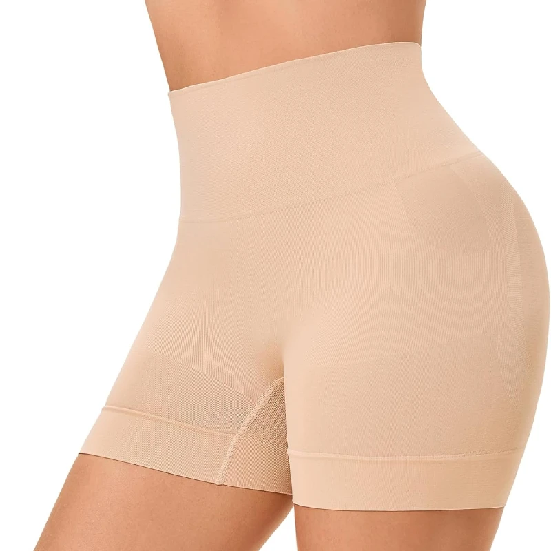 Seamless Shaping Boyshorts Panties for Women Slip Shorts Under Dress Shapewear Tummy Control Underwear Anti Chafing