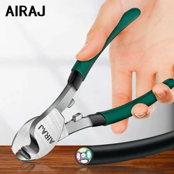 AIRAJ Multifunctional Wire Stripper6/10Inch Mechanical Electrician Industry Cable Cutter Anti Slip Durable Pliers DIY Hand Tools