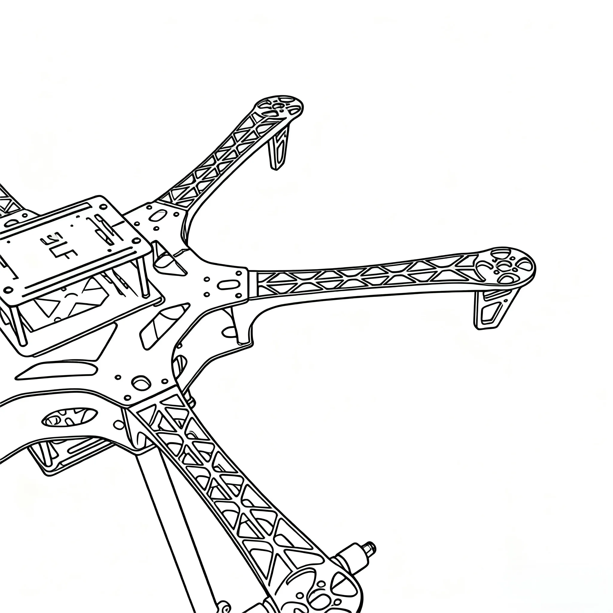 

S550 RC Hexacopter Drone Frame Kit Шасси FPV F550 Flamewheel Upgrade Kit Рама квадрокоптера FPV Quad APM Pixhawk Ardupilot