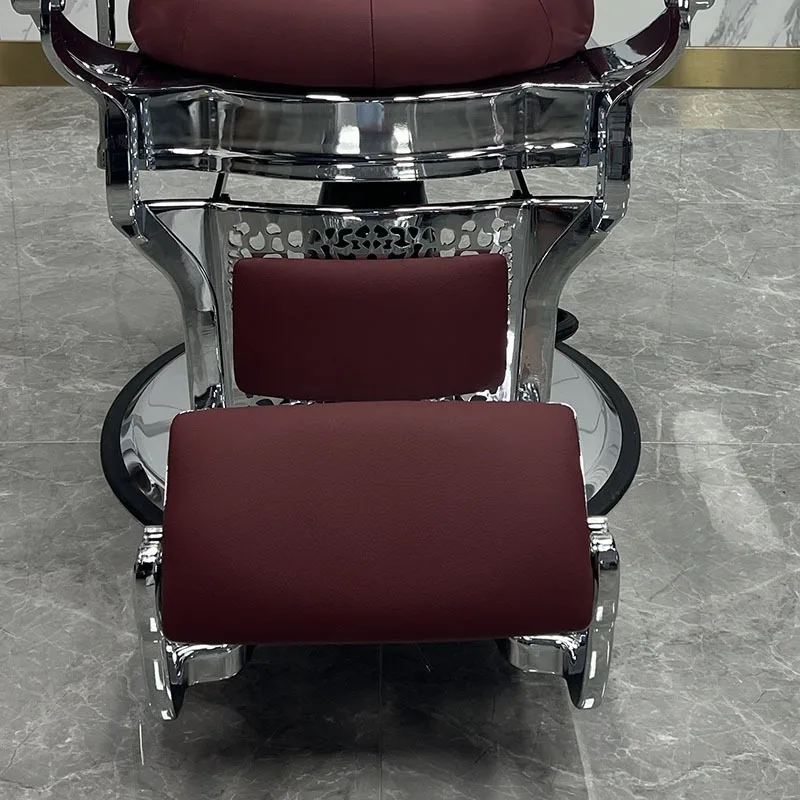 Salon Put Down Barber Chair Oil-head Special Beauty Barber Chair reclinabile Dyeing Shaving Salon Silla De Barbero Spa Furniture