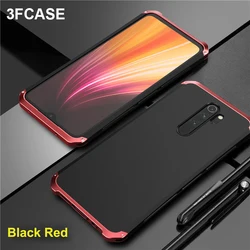 For Xiaomi Redmi Note 8 Pro Case Shockproof Metal Armor Cover Aluminum Matte PC Funda For Xiaomi Redmi Note 10 9T 7 6 5 Pro Case