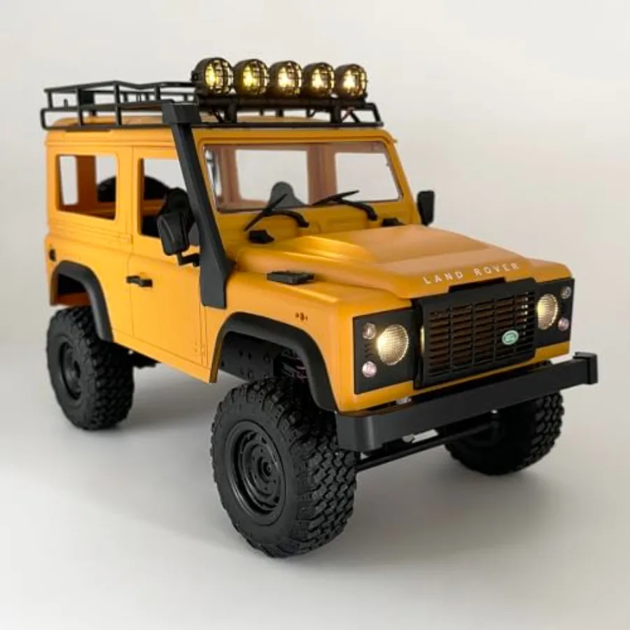 

RC Crawler Remote Control Truck 1/12 Scale Off Road 4x4 RTR Land Rover All Terrain with 280 Motor Proportional Throttle Steerin
