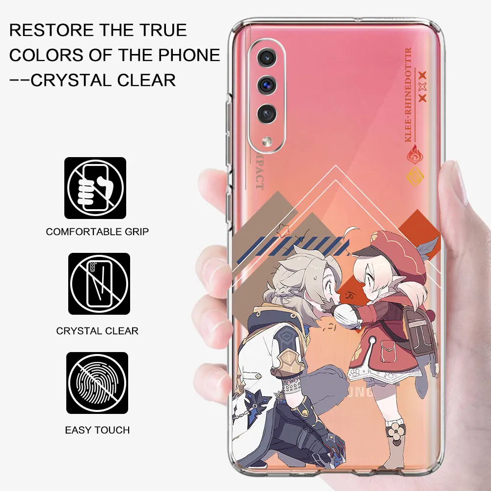 Anime Genshin Impact Case for Samsung Galaxy A04s A10 A20s A7 A01 A02s A03s A20e A30s A40 A6 A70 A70s A50 TPU Soft Phone Cover