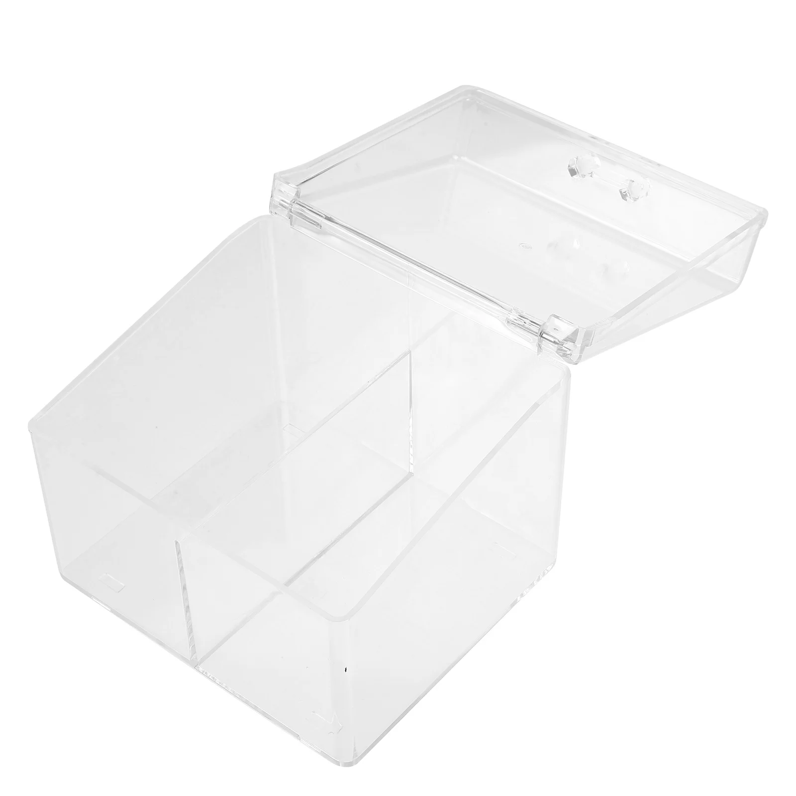 

Business Card Holder Desktop Acrylic Stand Polished Surface Business Card Storage Rack Office Use Cards Holder
