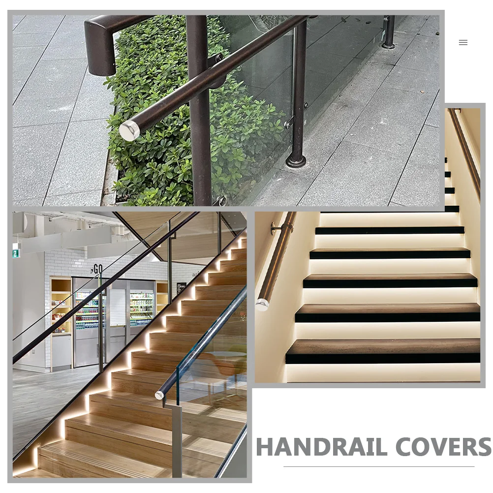 4-delige leuningbuisaccessoires Trapleuning Plug Trap voor dek