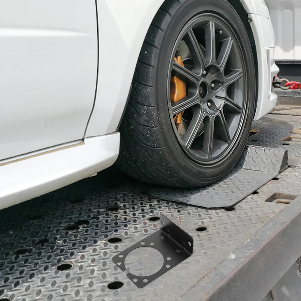 

2Pcs Trailer Wiring Harness Mounting Bracket Heavy Duty 7 Pin Trailer Connector Holder Vehicle Wiring Towing Socket Adapter