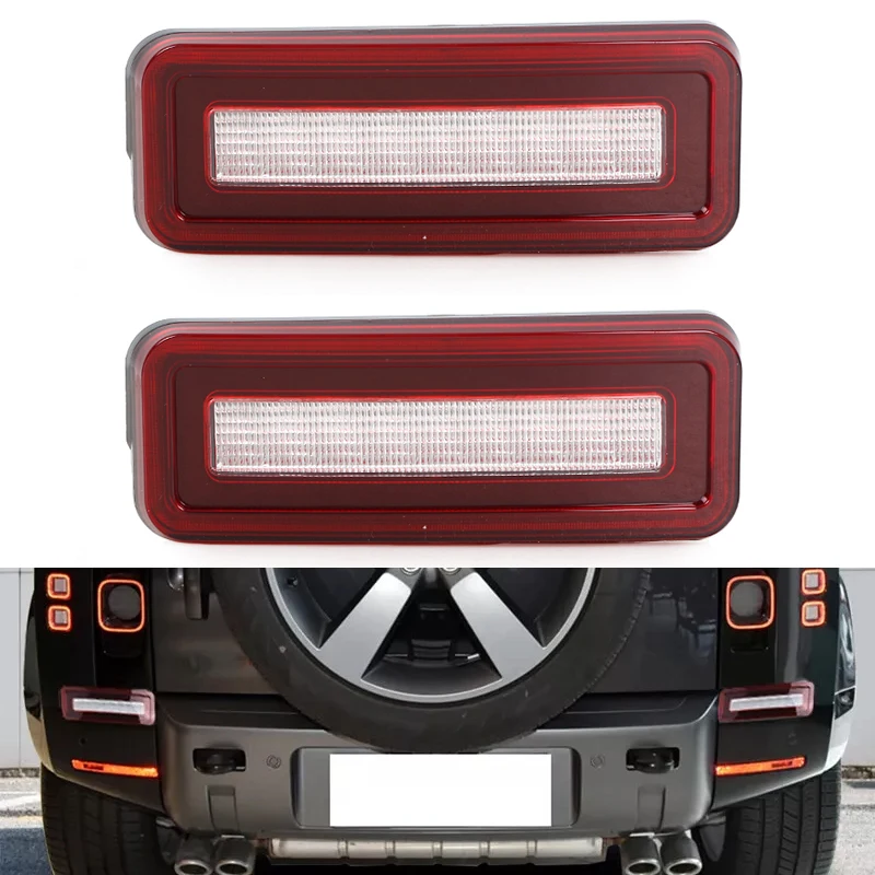 

Pop For Land Rover Defender 90 110 130 2020-2024 LED Rear Signal Reverse Lamp Car Rear Bumper Reverse Lights Backup Light Bulb