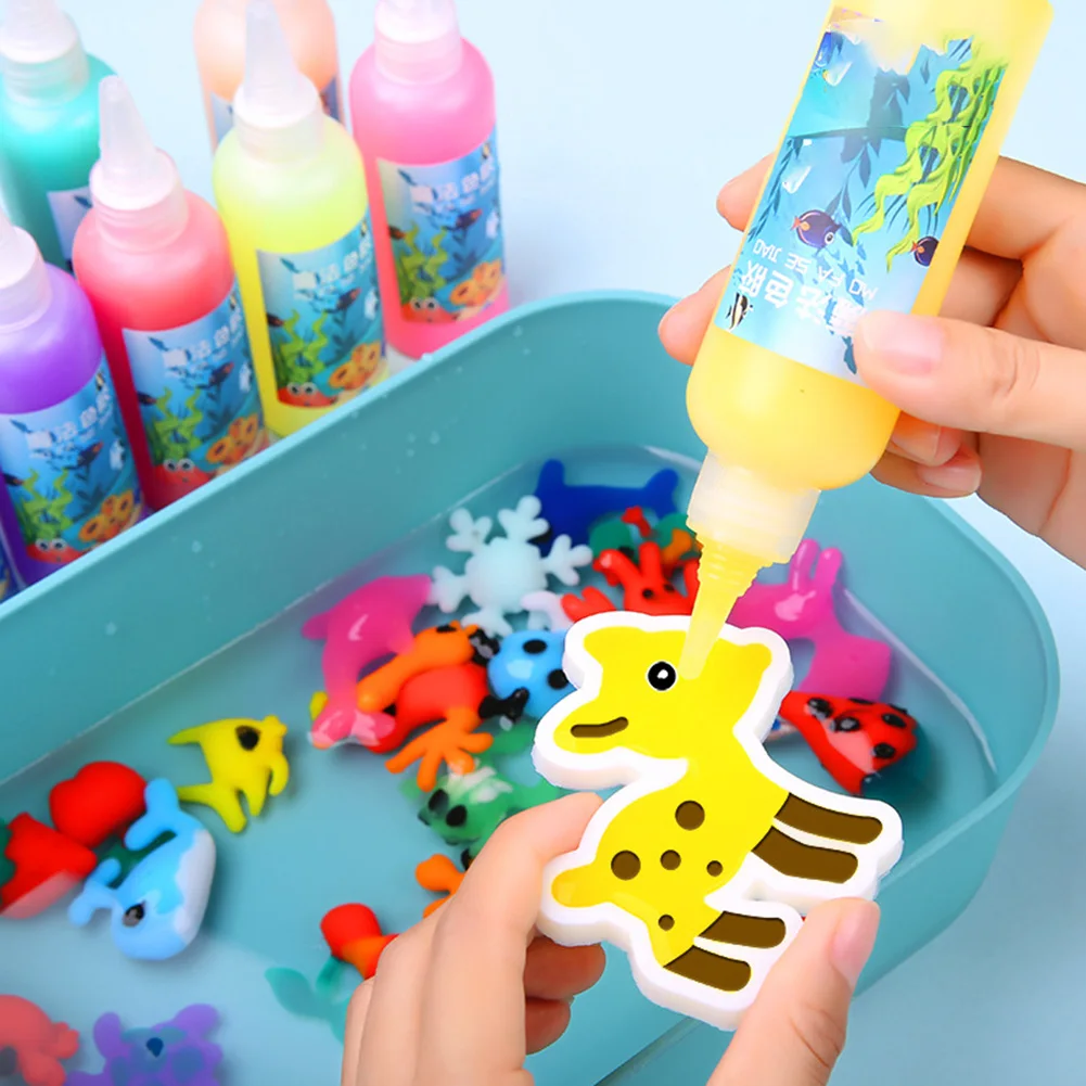 Magic Water Elf Toy Kit Water Fairy Water Gel Kit Handgemaakte waterspeelgoed DIY Fairy Magic Water Elf Animal Mold voor kinderen