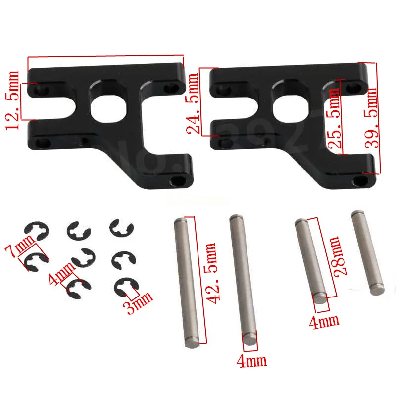 RC Cars Parts Front C-Hub Carrier (L/R) Lower Suspension Arms Knuckle Arm Uprights Universal Driven Dogbone For 1/10 TAMIYA CC01