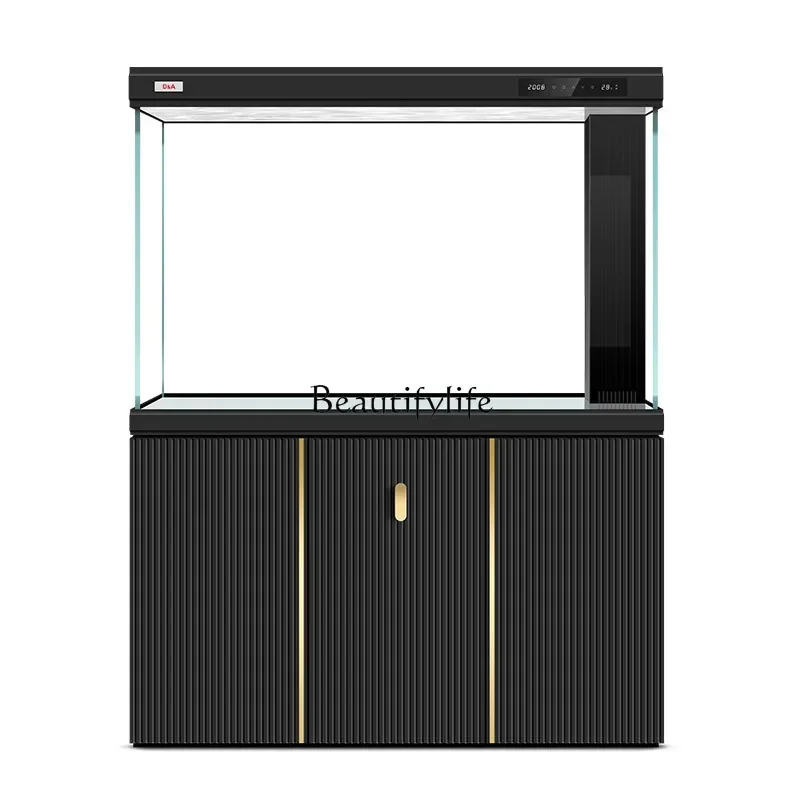 

FG11Ultra-white glass living room landscaping household partition screen intelligent ecological bottom filter aquarium