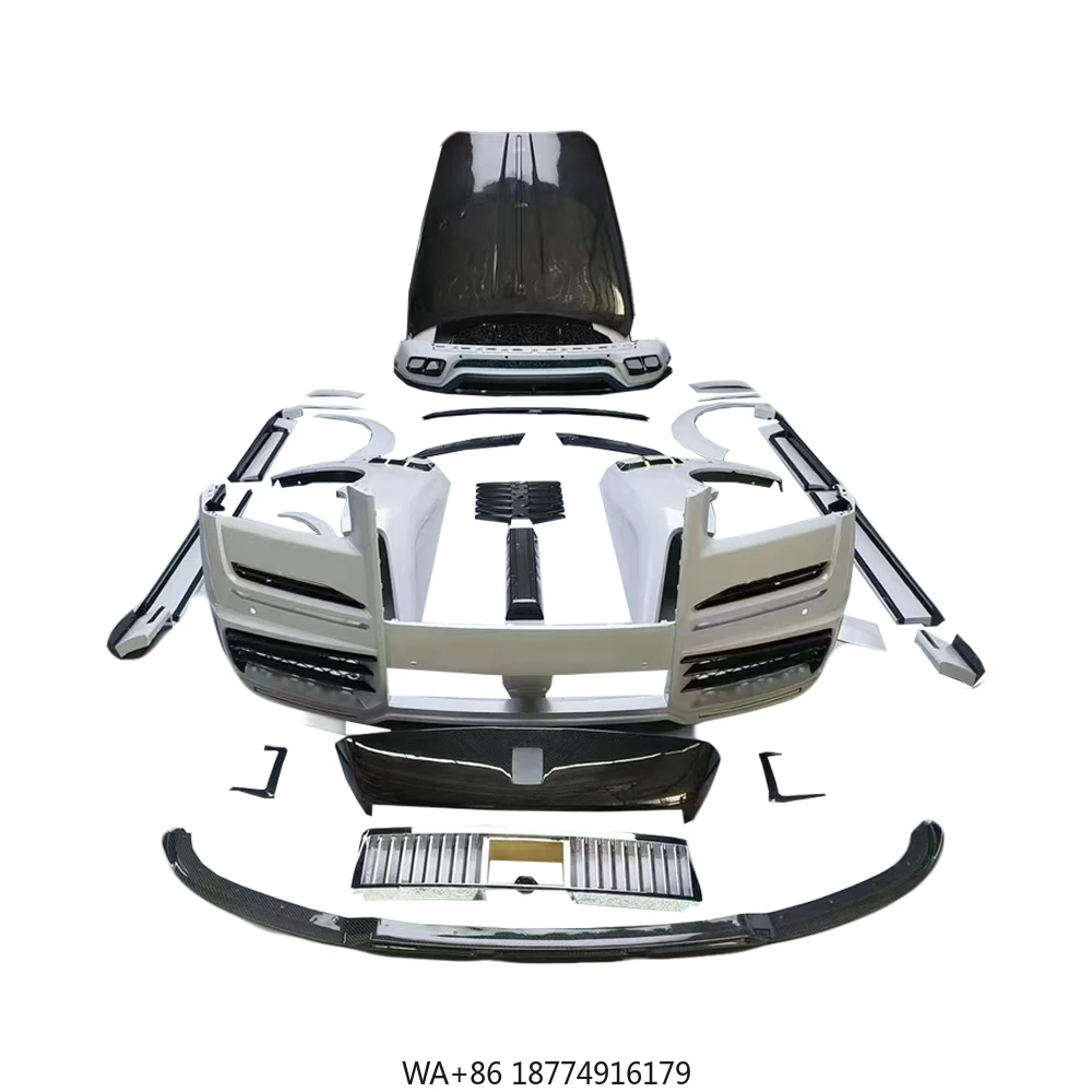 

Hot Sale Msy Style Car Front Bumper Rear Bumper Engine Hood Spoiler Diffuser Carbon Fiber Body Kit for Cullinan