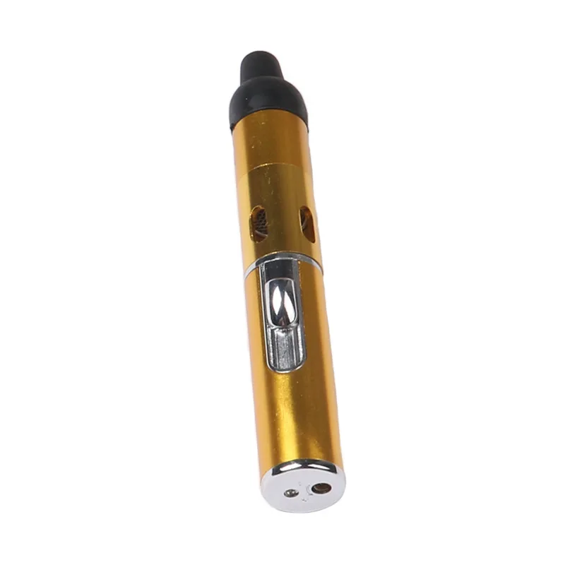 Hot Selling Multifunctional Aromatherapy Lighter Portable Mini Metal Pipe with Volcanic Stone