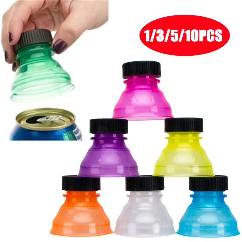 Soda Bottle Top Lid Saver Pop Beer Beverage Can Cap Top Protector Wine Bottle Stopper Drink Bottle Drinkware Cover