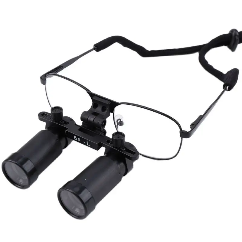 4X 5X 6X 8X lupa lupa stomatologiczna o dużej mocy 280-600mm dostosowywana lupa chirurgiczna do chirurgii medycznej