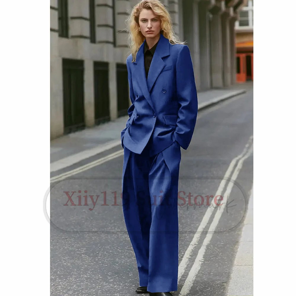 New Two Piece Set Woman 2 Pieces Chic and Elegant Women\'s Clothing Sets of Two Pieces Fashion Woman 2024 Women Pants Suit Pant