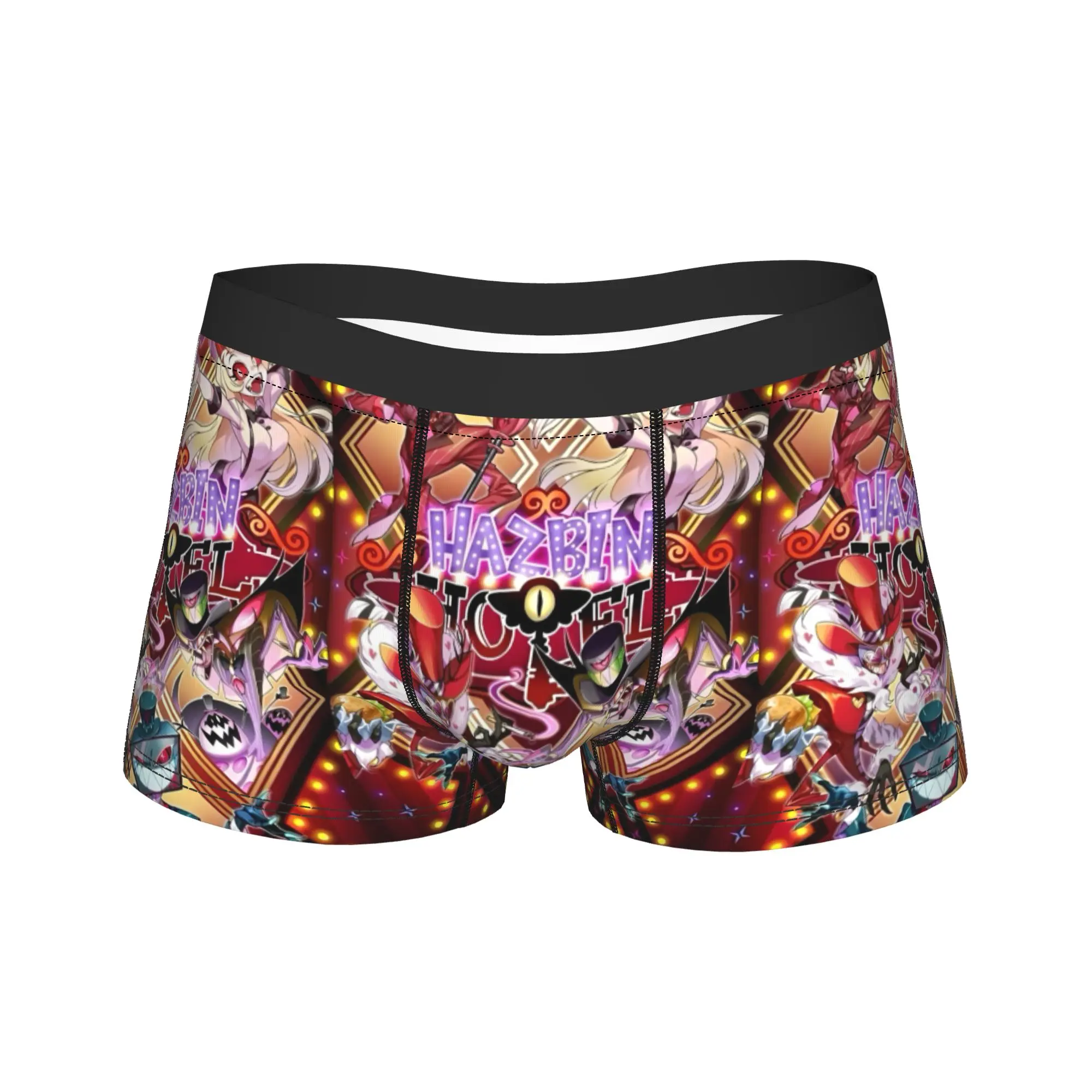 

Нижнее белье VOX H-Hazbin Hotel Alastor Game, боксеры с принтом, качественные мужские трусы, сексуальные мягкие шорты, трусы, подарок