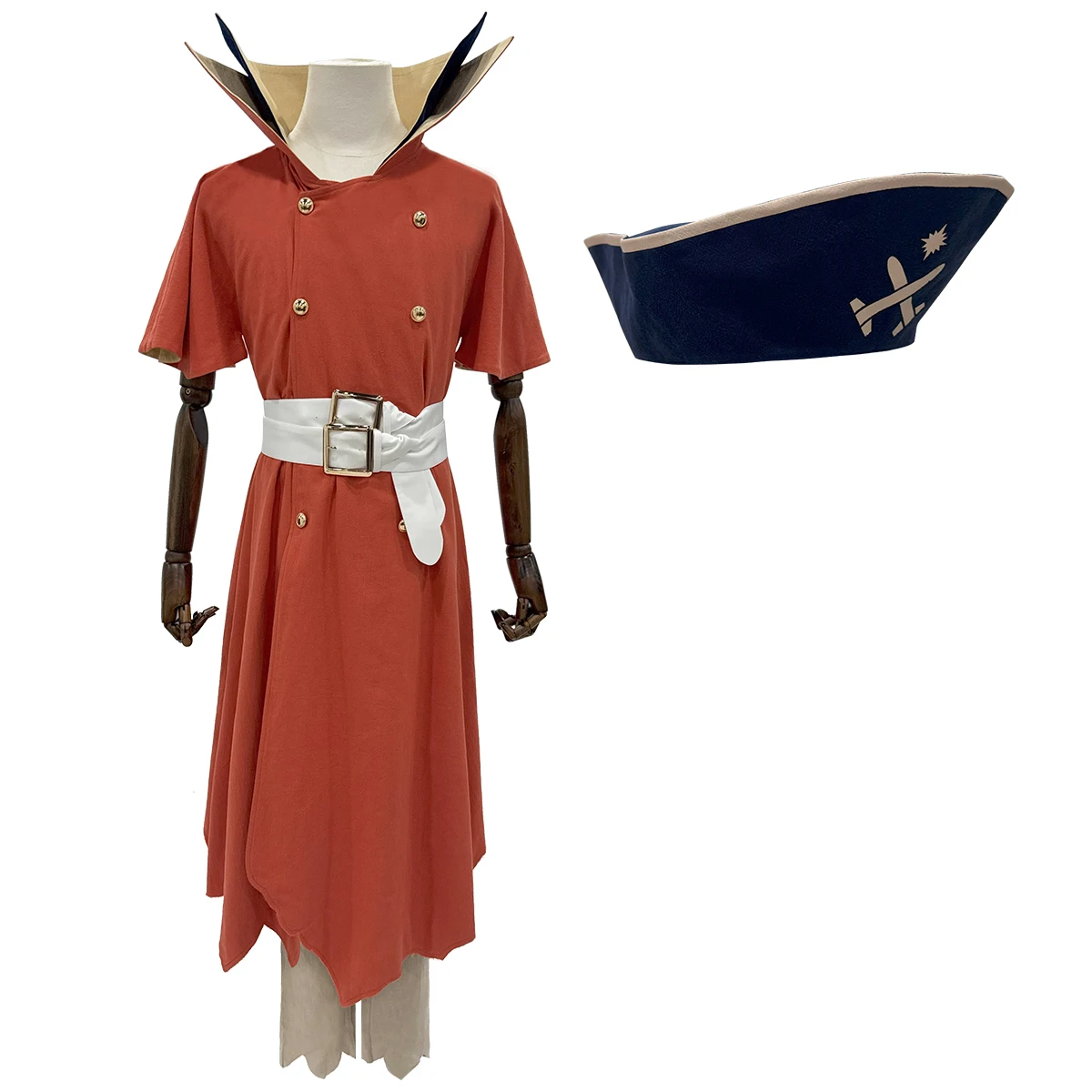 

HOLOUN Nanami Ryusui STONE Аниме Косплей Костюм Анимация Конвенция Хэллоуин Рождественский подарок Пальто Брюки Шляпа Пояс