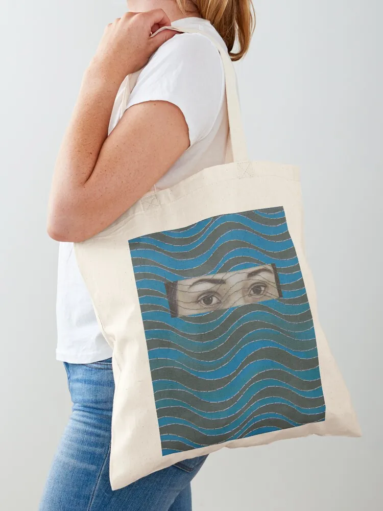 

Blue Tide, Aimée García, Backroom Art Tote Bag hand bag hand bags large size bags tote bag woman