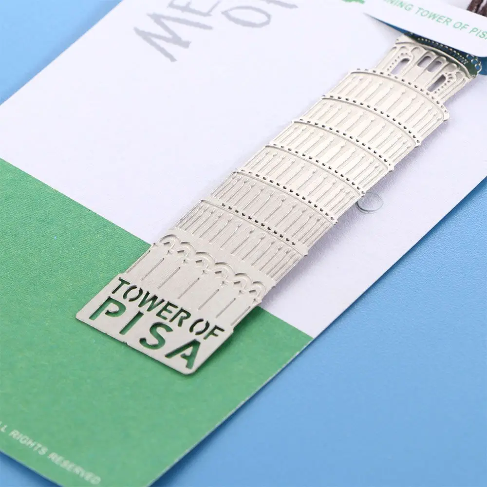 

Teacher Gift Office Modeling Metal Vintage Building Book Mark Big Ben Bookmark Mark Page Eiffel Tower European Bookmark