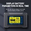 DC8-120V クーロンカウンターメーターバッテリー容量インジケーター電圧電流 50A/100A/350A/500A クーロンカウンター電気自動車用 3