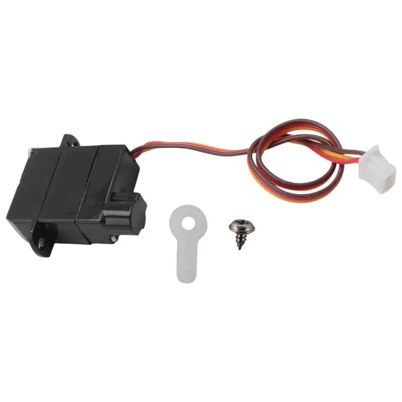 Servo de Plástico AEE9-1.9G para Wltoys V966 V911S V977 V930 V931 XK K110 K124 A600 A430 A800 Peças e Acessórios para Helicópteros RC