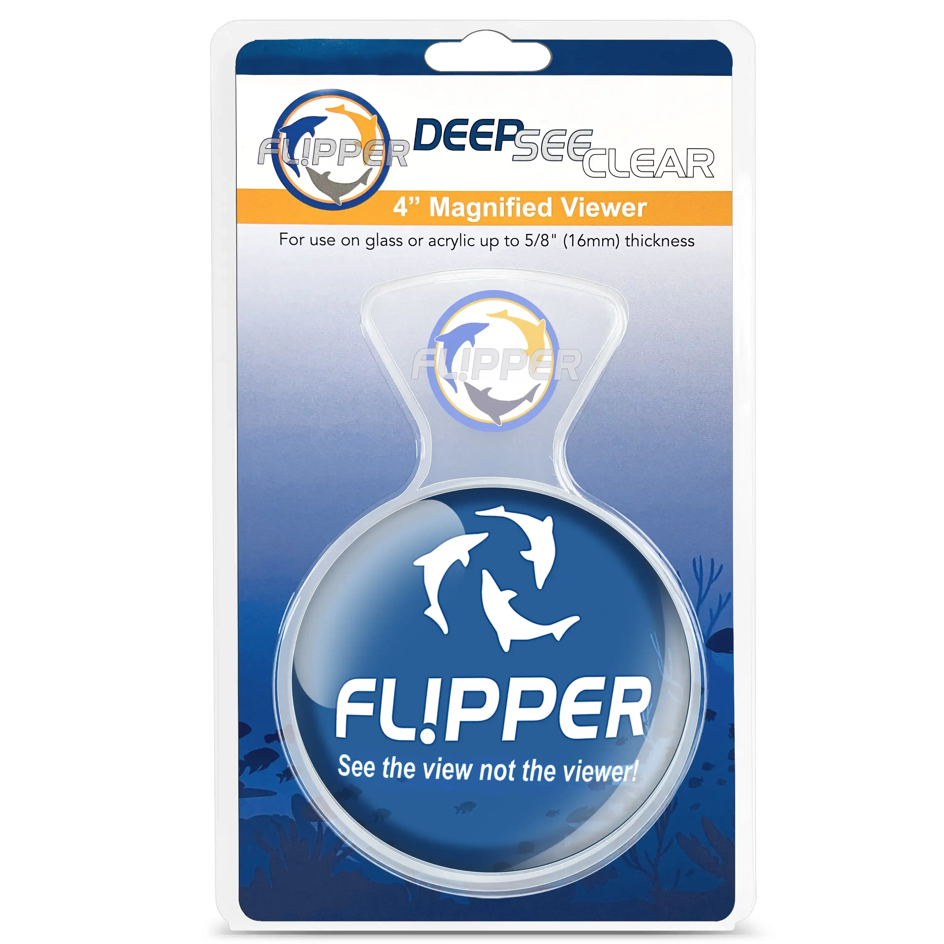 Flipper DeepSee CLEAR Magnified Magnetic Aquarium Viewer 4