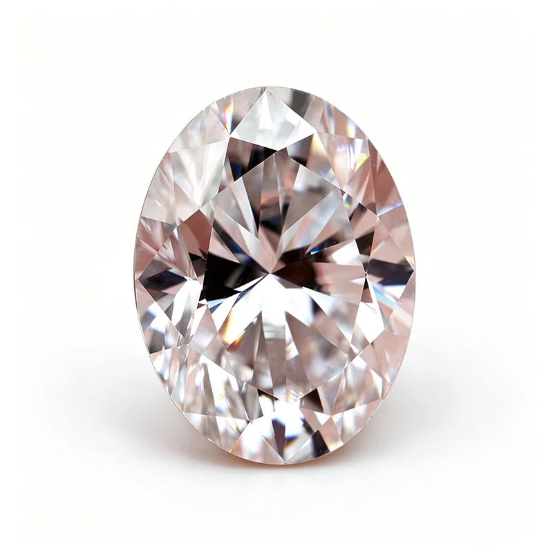 D Color Moissanite Stone With GRA 0.5-5.0ct Round / Oval / Pear / Radiant / Emerald / Heart / Princess / Cushion / Asscher Cut