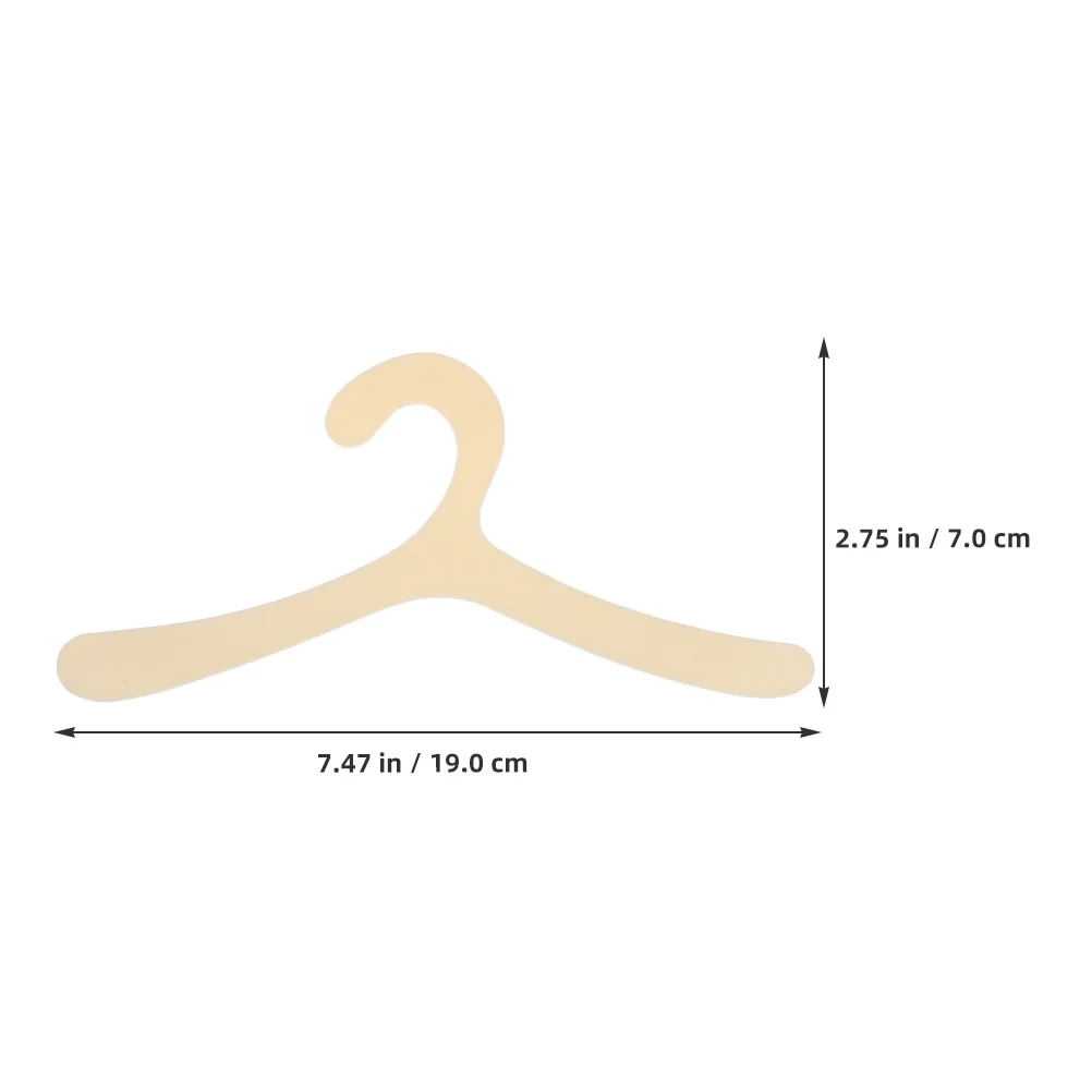 Perchas de plástico para ropa de mascotas, estante de ahorro de espacio de tamaño pequeño para perros y gatos, organizador de ropa, almacenamiento, perchas pequeñas para mascotas, 20 piezas