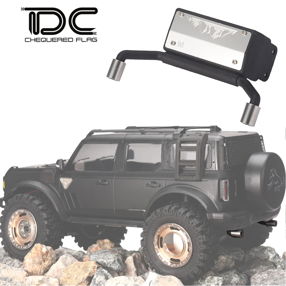 DC Accessories for TRX-4M Bronco KIT 1/18 TRX4M RC Car Vehicle Upgrade Parts Simulation Protect Armor Decor Parts