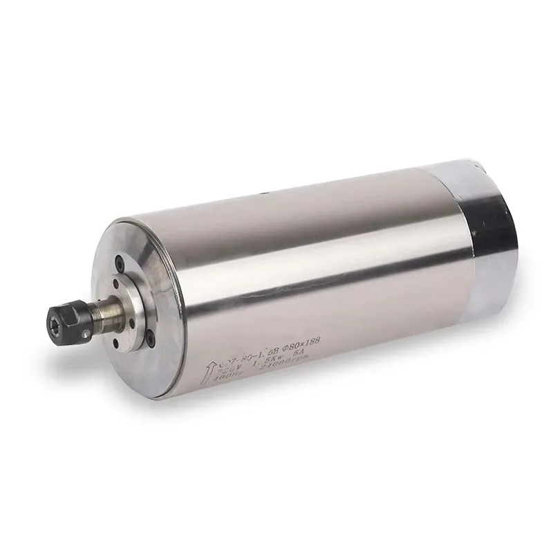 High Speed 1.5kW 24000rpm Mini Water Cooled Spindle Motor ER11 220V with Cheap Price