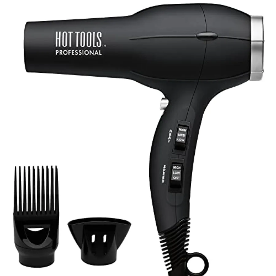 

Hot Tools Pro Artist 1875W Turbo Ionic Dryer Smooth Frizz Free Blowouts Black