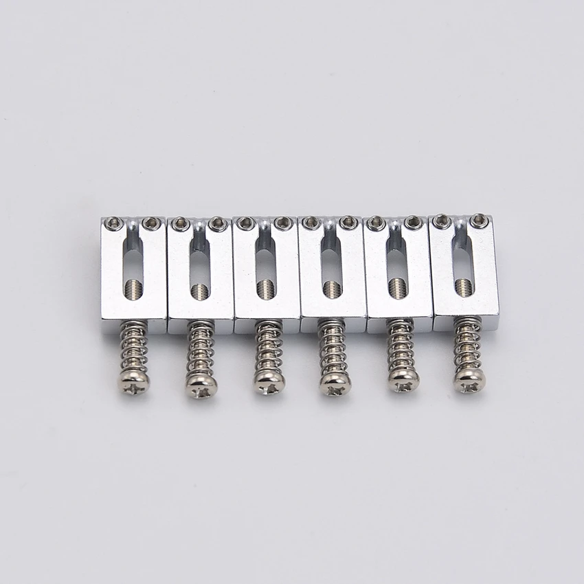 1 Set Genuine Original GOTOH S21/S199/S102 Electric Guitar Bridge Steel Saddle 10.5MM/10.8MM/11.3MM For ST TL