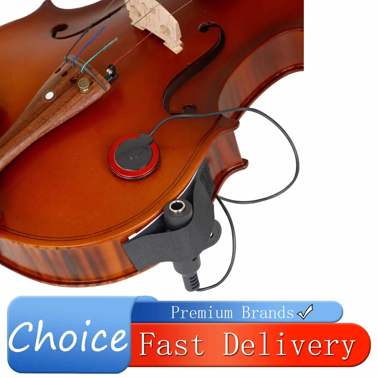 IRIN Pickup Beeper Violin Guitar Universal Pickups Plucked Instruments Universal Accessories High Sensitivity Easy to Fix