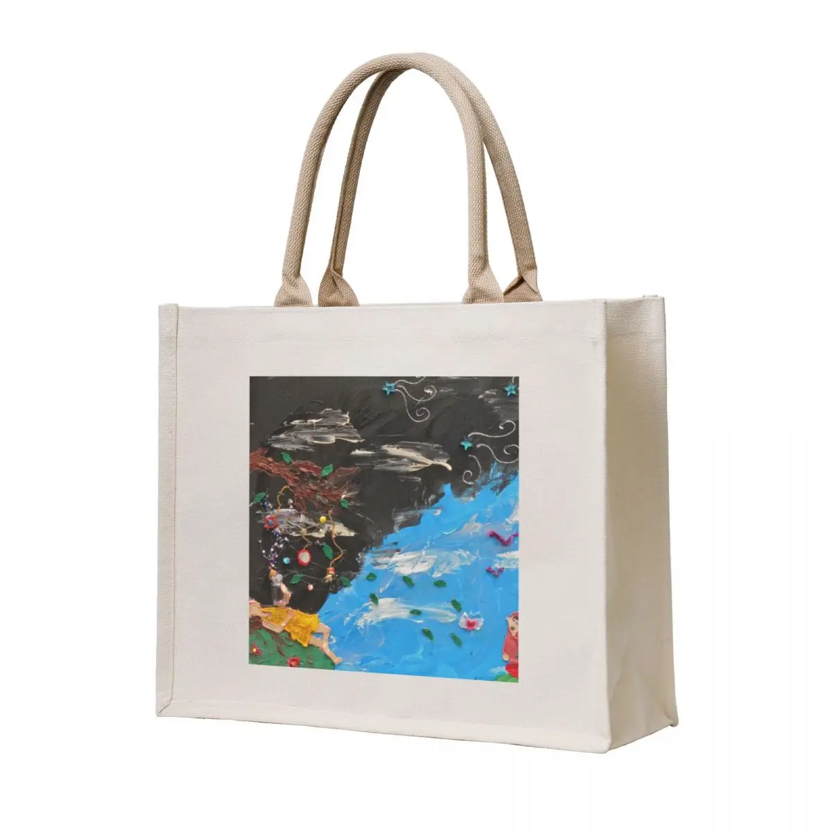 

Glass Half-Full Sky Tote Bag handbag canvas tote bags canvas shopping bag