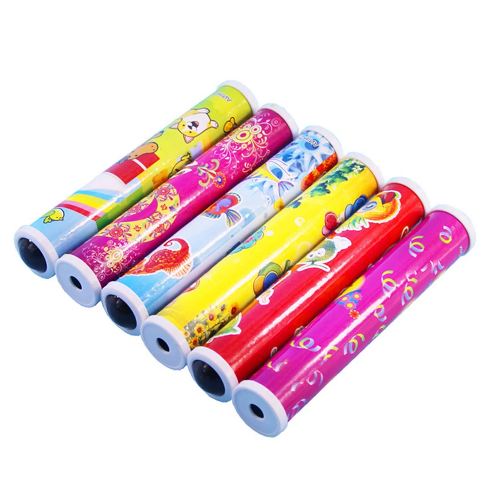 3-teiliges Kaleidoskop für Kinder, bunt, magisch, rotierend, pädagogisches Geschenkset, stimuliert Fantasie, logisches Denken, Kinder