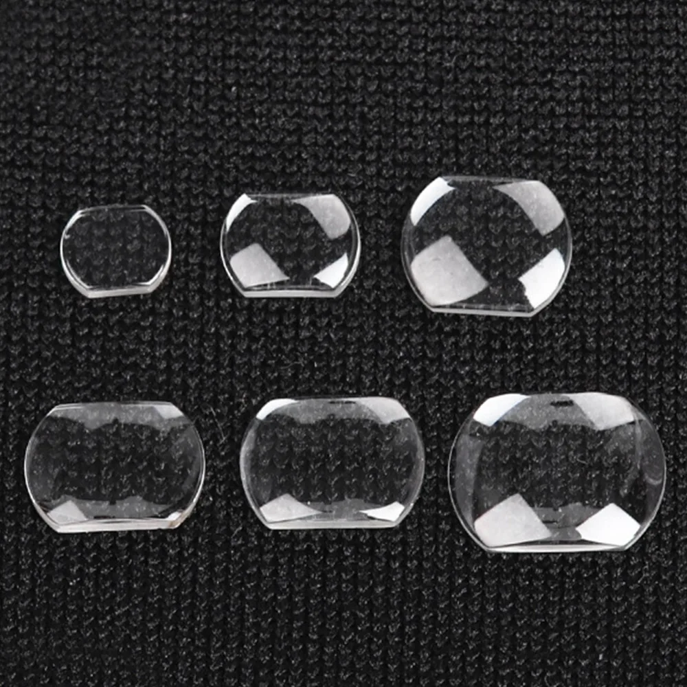 6 قطعة مجموعة عدسة محدبة عدسة مكبرة الساعاتي اكسسوارات المحمولة مكبرة محدبة ساعة أجزاء ساعة أجزاء أداة