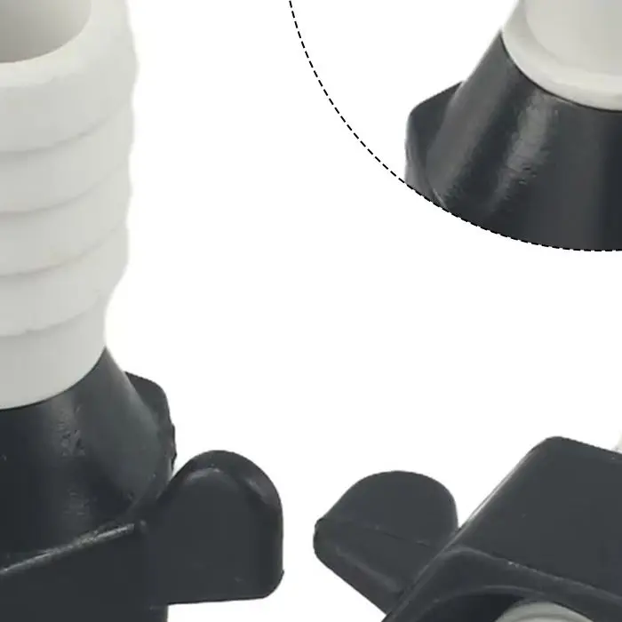 1/2 Inch 14 NPT To 1/2 Barb Elbow And Straight Swivel Adapter Nylon RV Water Fittings For Camper Plumbing Hose Connection