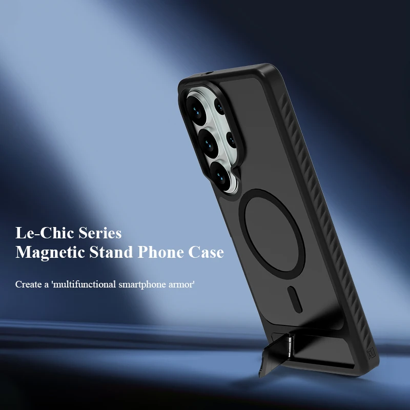Für Samsung Galaxy S26 Ultra Hülle mit Ständer Magnetische Hülle PC+TPU Linsenschutz für Samsung Galaxy S26 S26+ – Detail 7