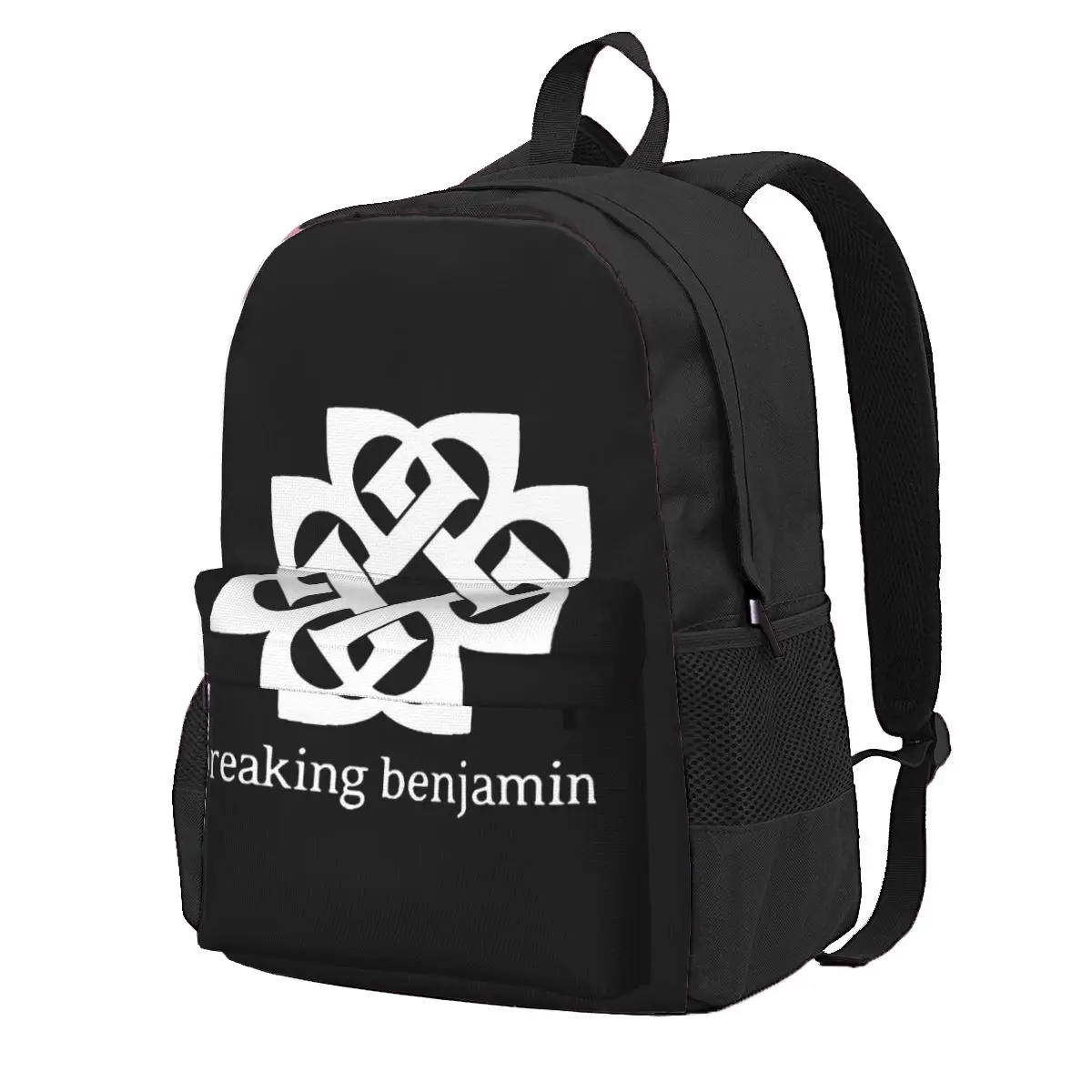 

Breaking Band Benjamin Student Backpack School Bag Hiking Travel Daypack for Men Women Fashion Bookbag Shoulder Bags