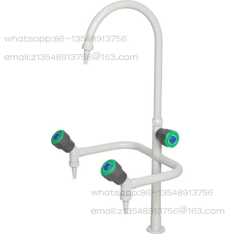 トリプル蛇口-高品質の実験室用蛇口-全銅製誘導蛇口-エポキシ樹脂コーティング-耐腐食性