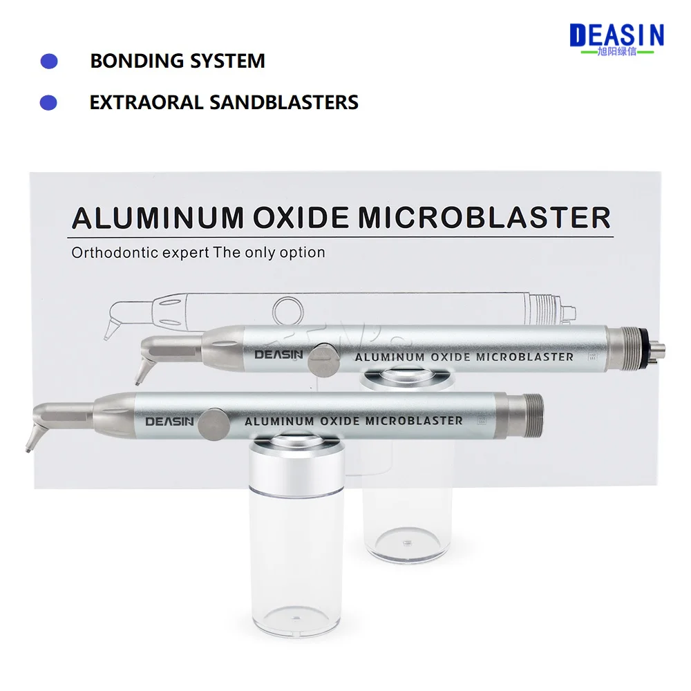 Dental Air Polisher with Water Spray Aluminum Oxide Air Abrasion Master Sandblaster Device Air Flow Teeth Whitening Dental Instr