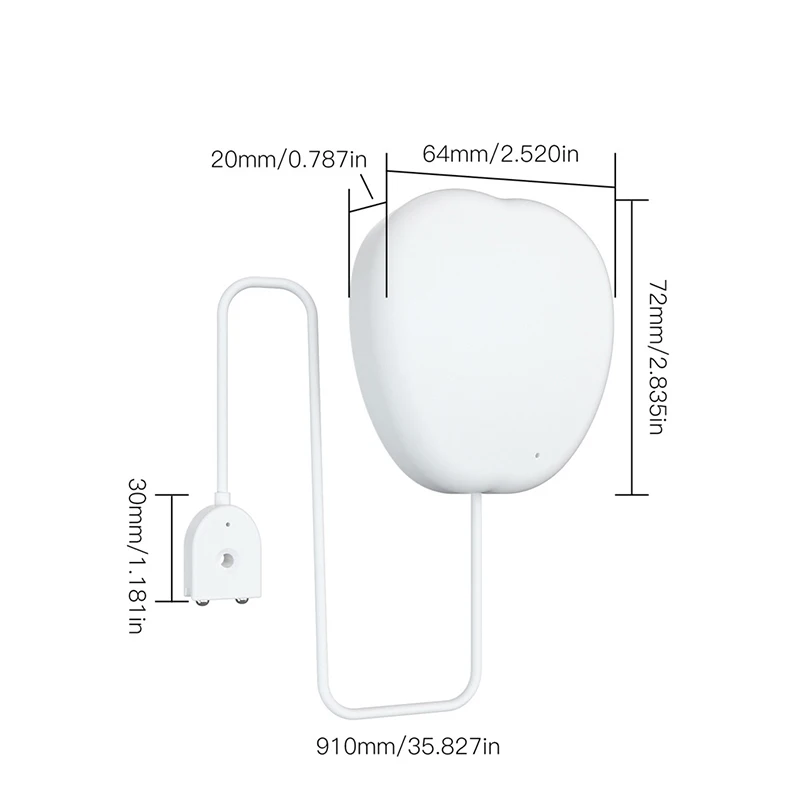 WIFI Water Leak Sensor Tuya/Smart Life APP Overflow Water Level Sensing Water Leakage Alarm Google Home Alexa Water Flood Sensor