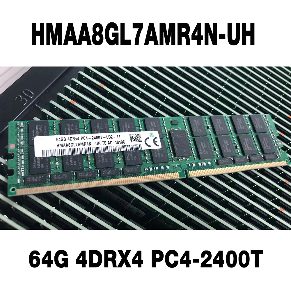 1PCS  HMAA8GL7AMR4N-UH 64G 4DRX4 PC4-2400T For SKhynix Server Memory