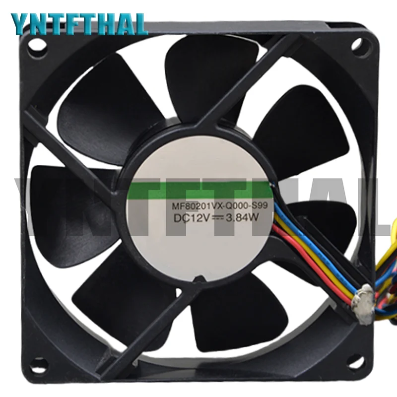 MF80201VX-Q000-S99 12V 3.84W 80*80*20Mm 4 Lijnen Controle Snelheidsventilator