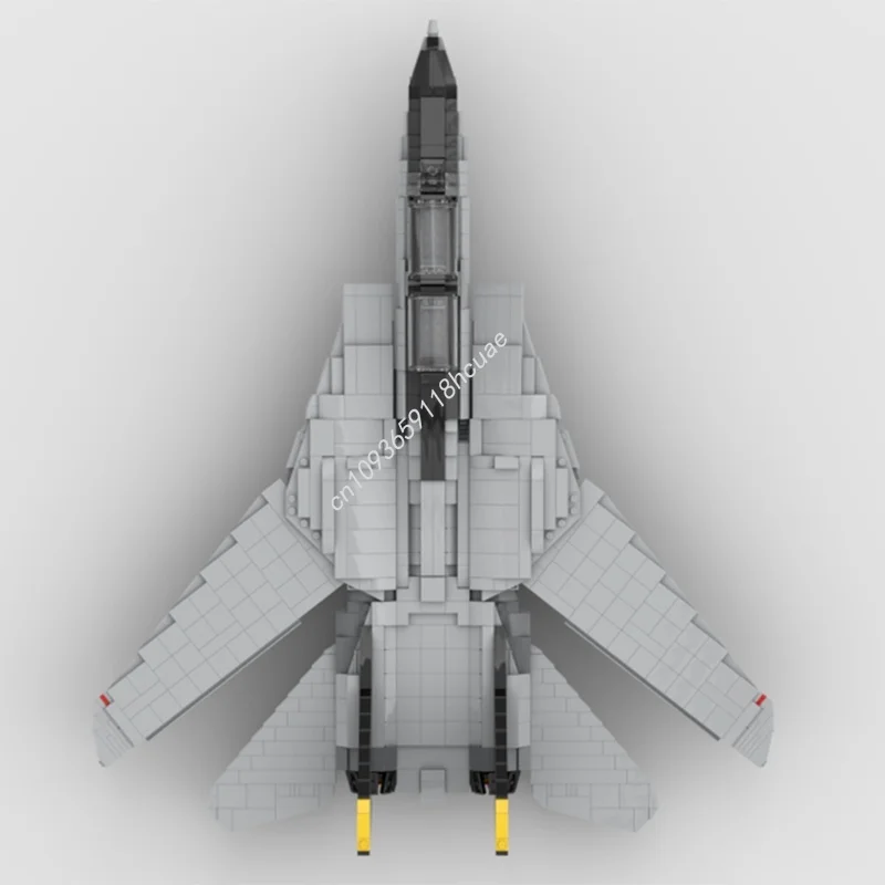 ตัวต่อ MOC F Tomcat A จำนวน 1481 ชิ้น แบบจำลองสร้างสรรค์ ของเล่น DIY แนวสถาปัตยกรรม ของขวัญคริสต์มาส ของขวัญวันเกิดสำหรับเด็ก