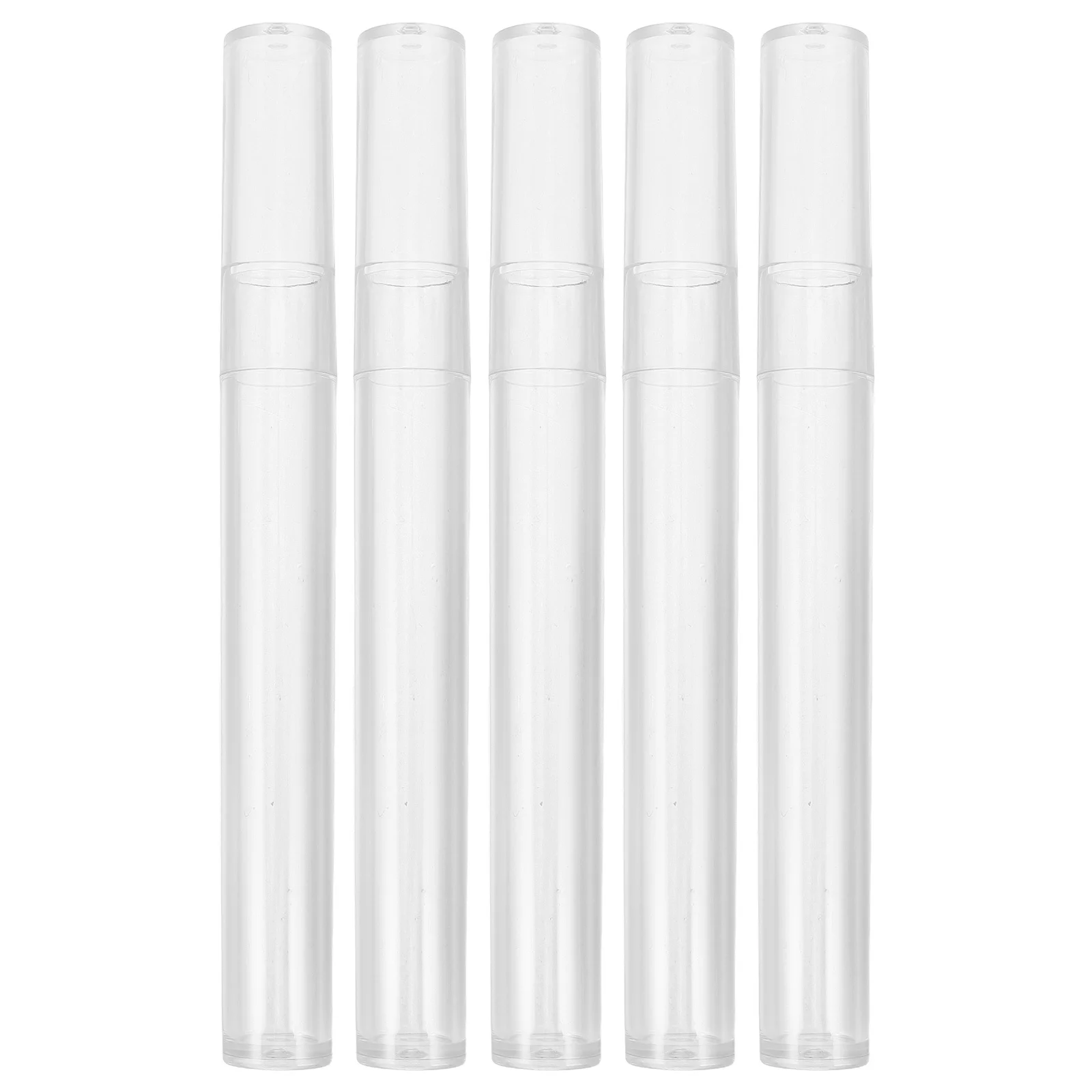 5 stuks opslagbuis transparant pincet organisator waterdicht wimper gereedschap geval reizen manicure houder pincet houder