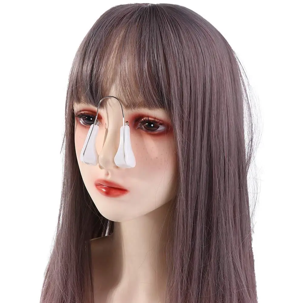 Klips do podnoszenia nosa, modelujący, upiększający, silikonowy podnośnik nosa, prostownik nosa, modelujący nos.