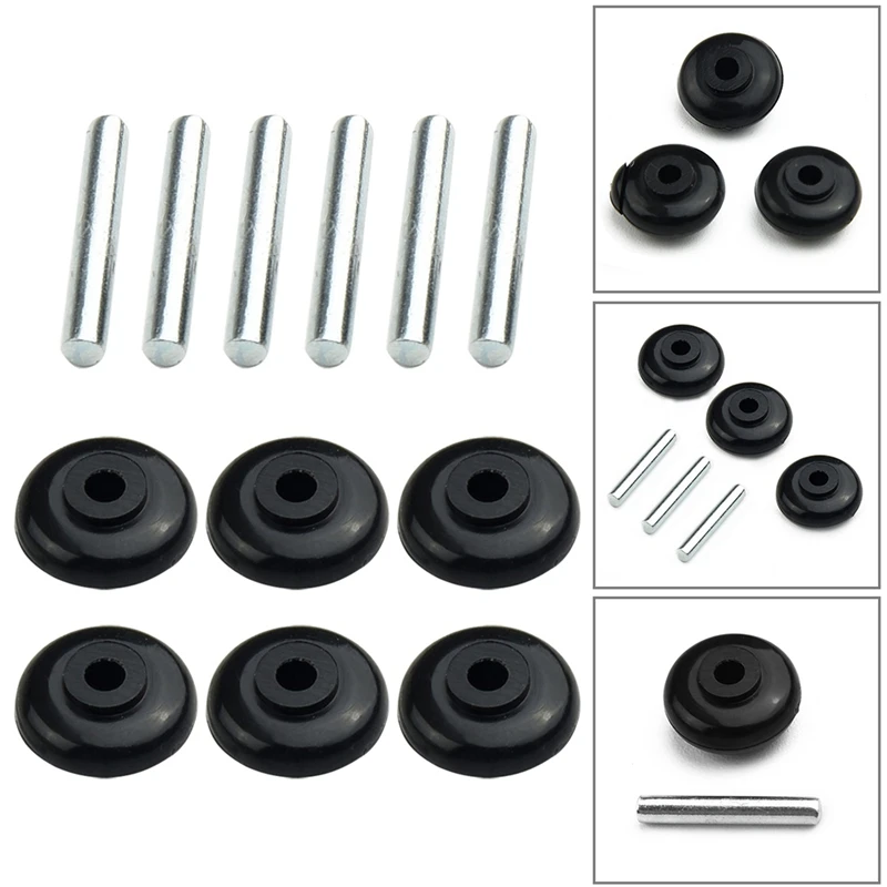 Eixos Rollers Little Wheels para vácuo Powerheads, Motorizado Cabeças, Dyson DC35 DC44 DC45 DC59 DC62 V6 SV03 SV05 SV06 SV07