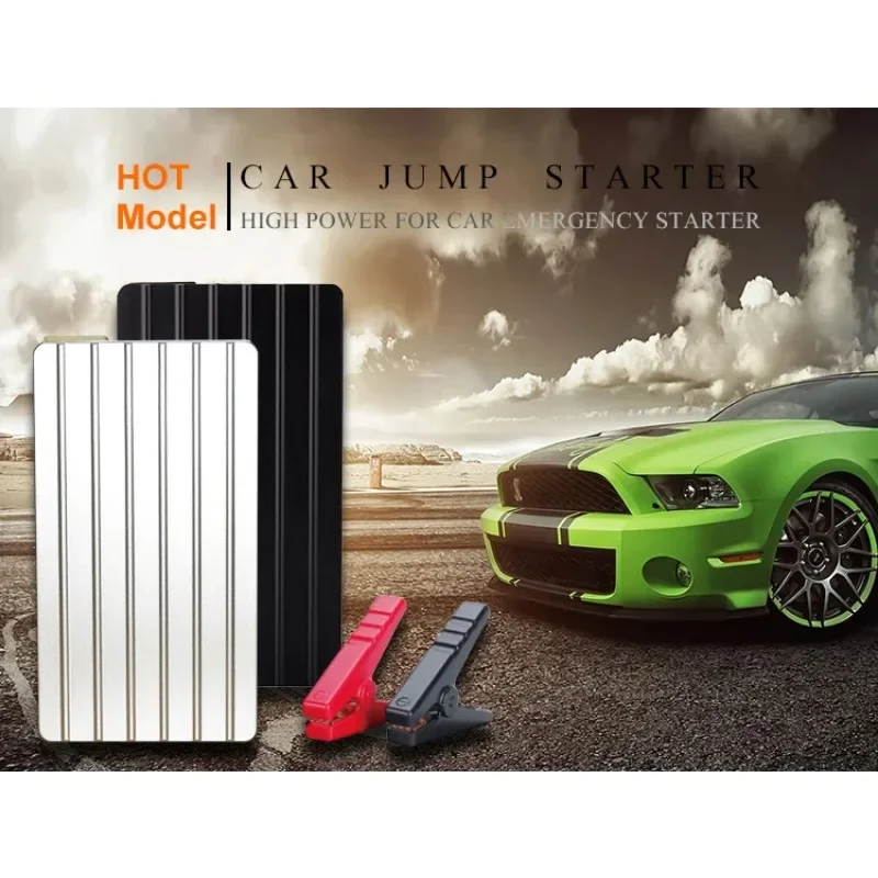 Aluminum Alloy 12V Car Jump Starter 6000mAh Mini Power Bank