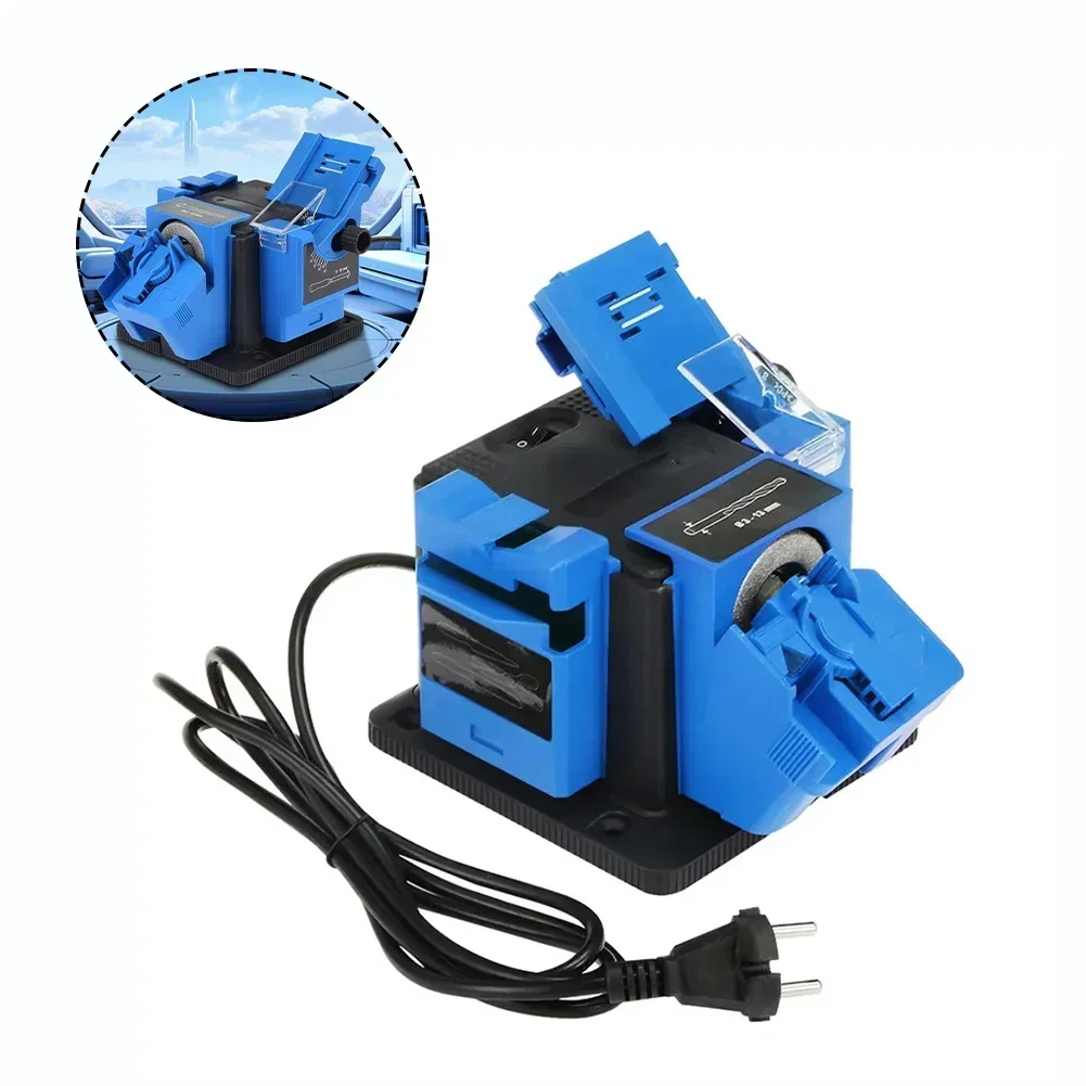 65W Cutter Sharpener Fully 6000 Rpm Automatic Household Electric Sharpener Power Tools For HSS Drill Electric Grinder Chisel